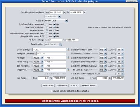 fontana 188|Receiving Report – CerTek Software .